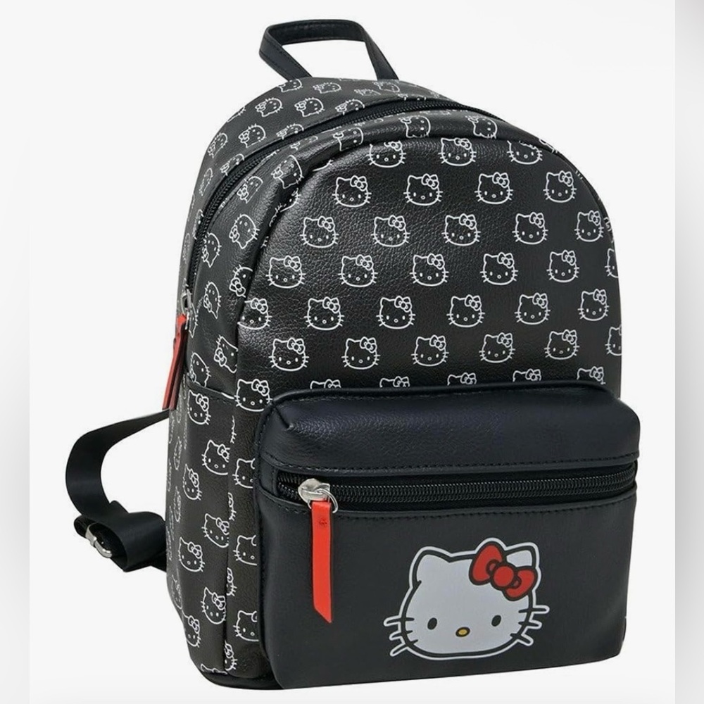 Hello Kitty Black Sanrio Backpack